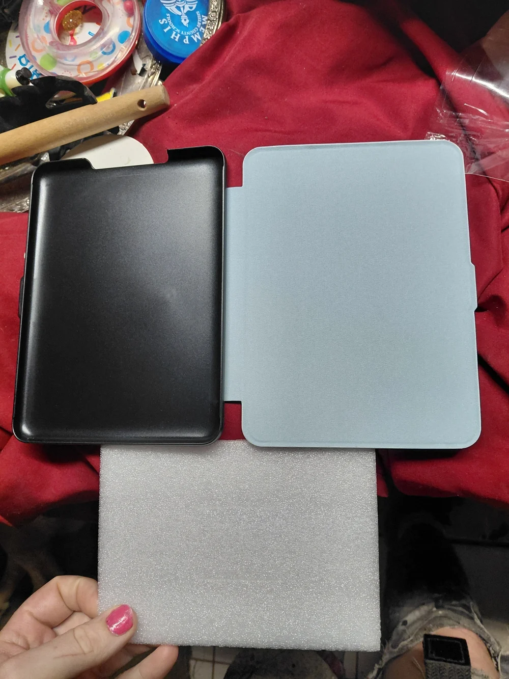 Universal Agave Green Tablet Cover — Soft-Touch Protective Case